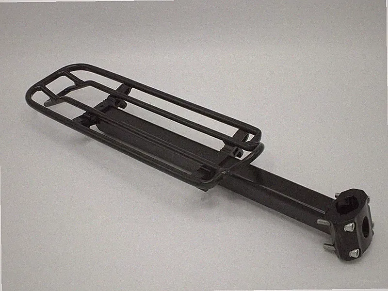 Aluminum Alloy Clamp On Seat Post Cargo Rack for Road Hybrid Mountain Bike